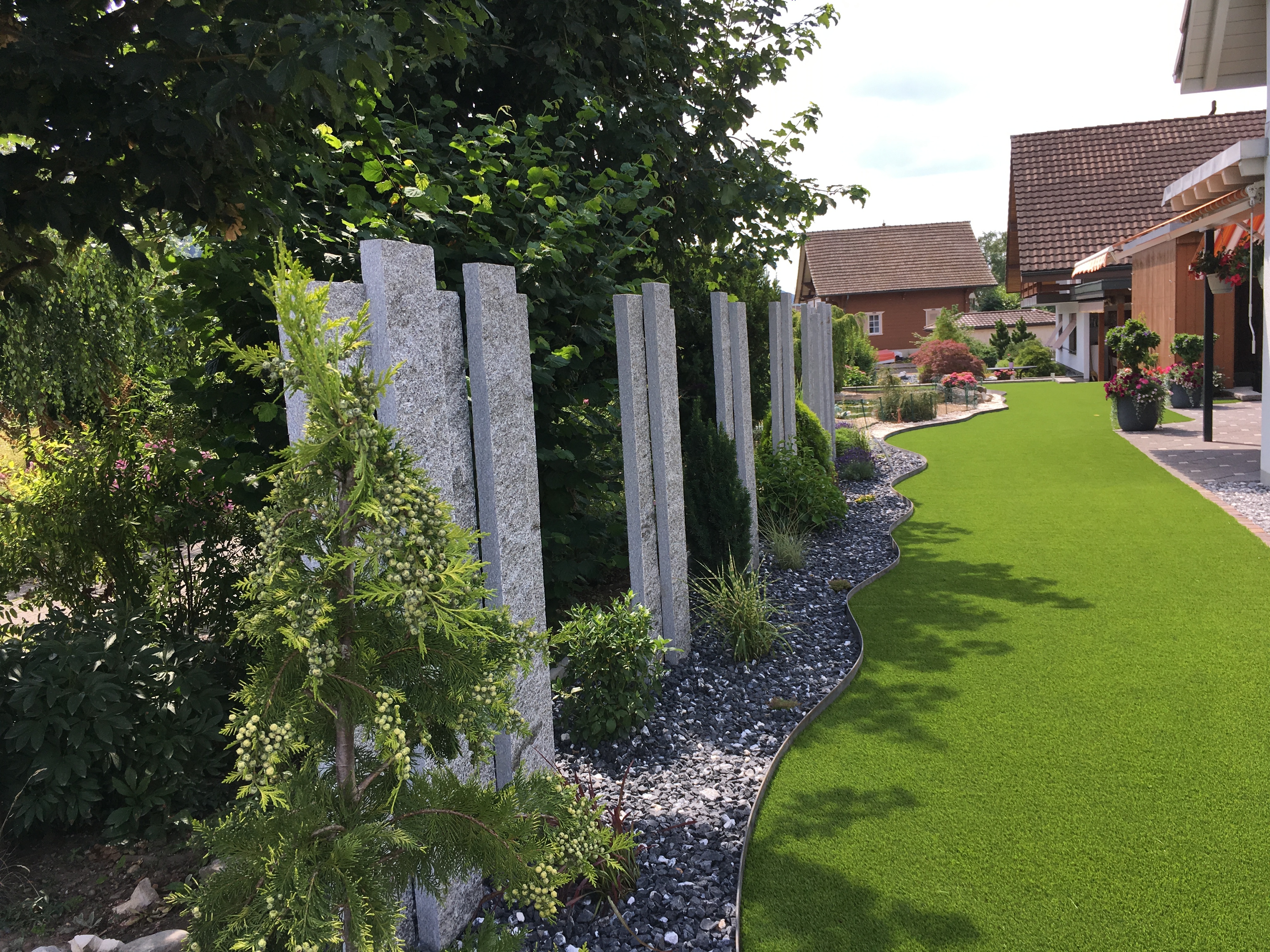 Privatgarten W. in Leibstadt