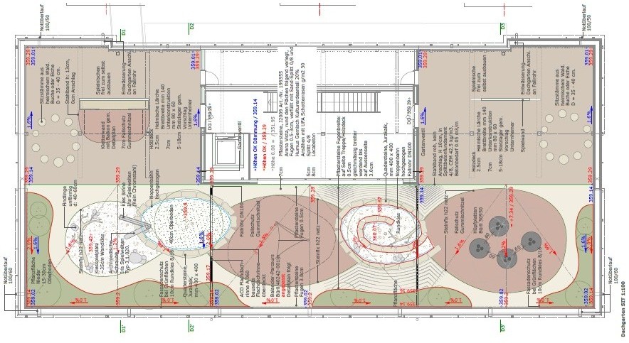 Kindergarten / Dachgarten in D&ouml;ttingen